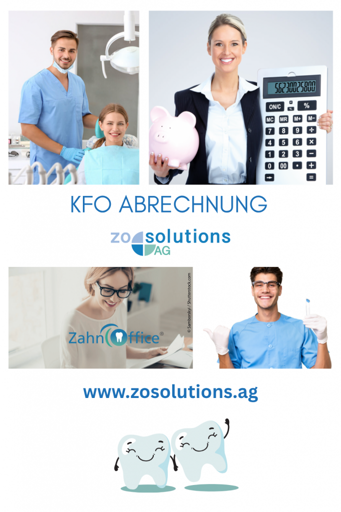 Kieferorthopäden bei der Arbeit, KFO Abrechnung und der Buchhaltung